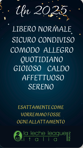 Auguri da La Leche League