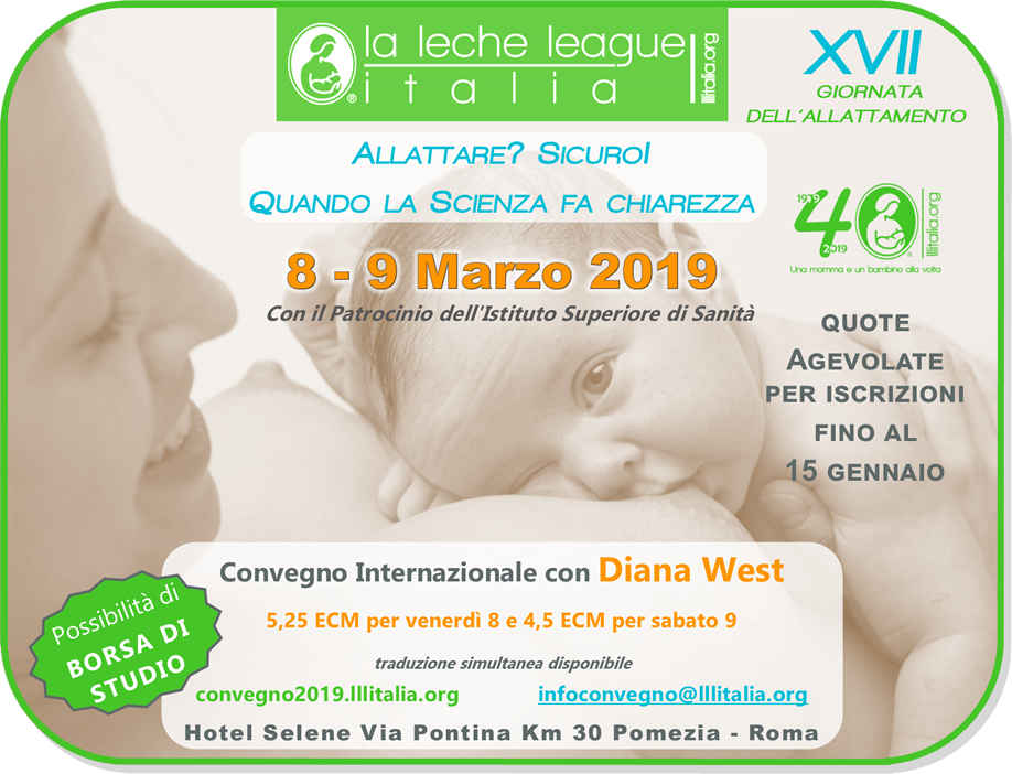 La Leche League XVII Giornata dell Allattamento 8 9 marzo 2019
